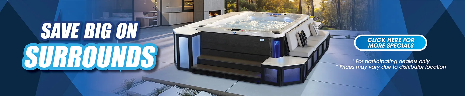 Calspas hot tub being used in a family setting - Chatham