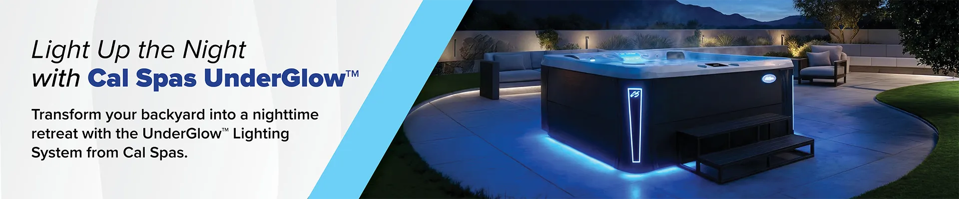 Calspas hot tub being used in a family setting - Chatham